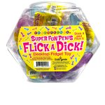 Flick a Dick - Desktop Fidget Toy - Display of 24