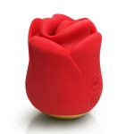 Sweet Kiss Kissing & Vibrating Clitoral Stimulator - Red - Image 4