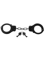 Fetish Fantasy Series Designer Metal Handcuffs - Black - Image 3