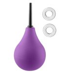 Cloud 9 Fresh and Deluxe Anal Soft Tip Enema Douche 7.6oz With Ez Squeeze Bulb and 2 C-Rings - Image 2