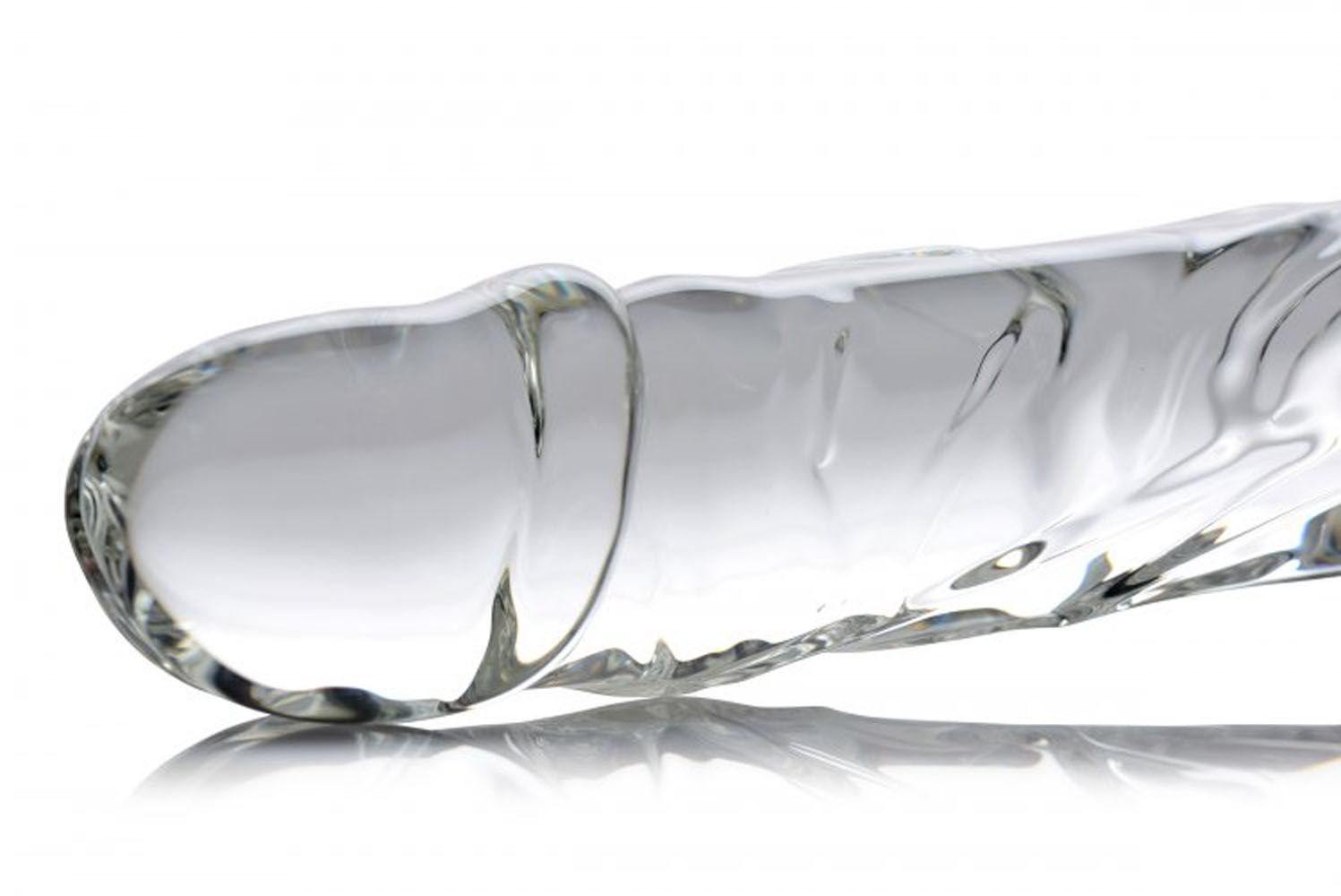 ruUZtLMExM2KG2sTbXMNaRRQ7OhTOHL6 Brutus Glass Dildo Thruster - Clear - Image 1