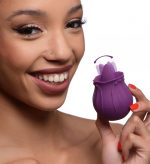 Inmi - Bloomgasm Wild Violet Licking Silicone Stimulator - Violet - Image 7