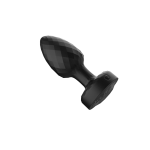Twila Twirling Smoke Gem Light Up Vibrating Plug With Blk Heart Remote - Image 8