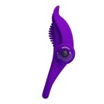 Pretty Love Vibrant Penis Ring - Purple - Image 2