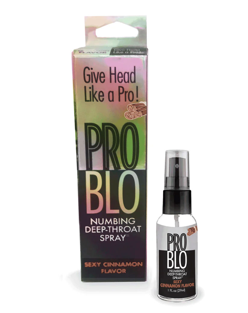 s4jYXBoz Problo Numbing Deep-Throat Spray - Sexy Cinnamon - 1 Fl. Oz. - Image 1