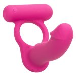 Silicone Rechargeable Double Diver - Pink - Image 9