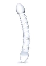 Double Trouble Glass Dildo - Image 5