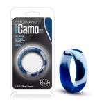 Performance - Silicone Camo Cock Ring - Blue Camoflauge