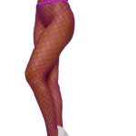 Pantyhose Fence Net - Os - Neon Magenta