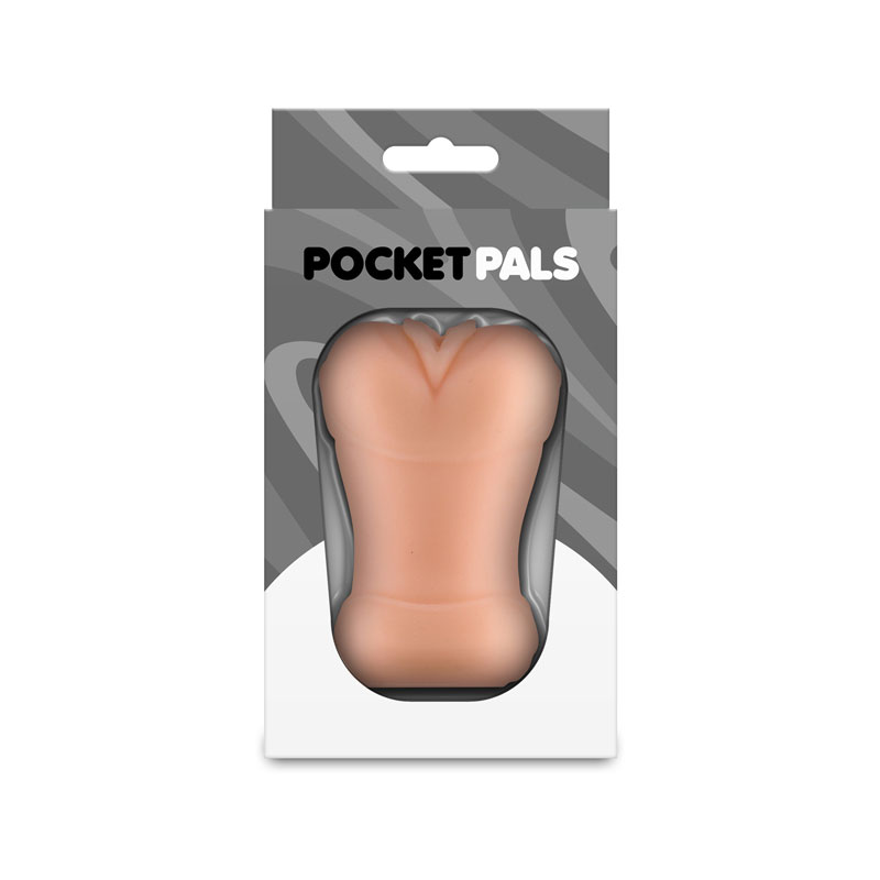 sl7Jknuy Pocket Pals - Vagina Stroker - Tan - Image 1