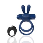 Screaming O Remote Controlled Ohare XL Vibrating Ring - Blue - Image 4