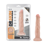 Dr. Skin Silicone - Dr. Carter - 7 Inch Dong With Suction Cup - Vanilla - Image 5