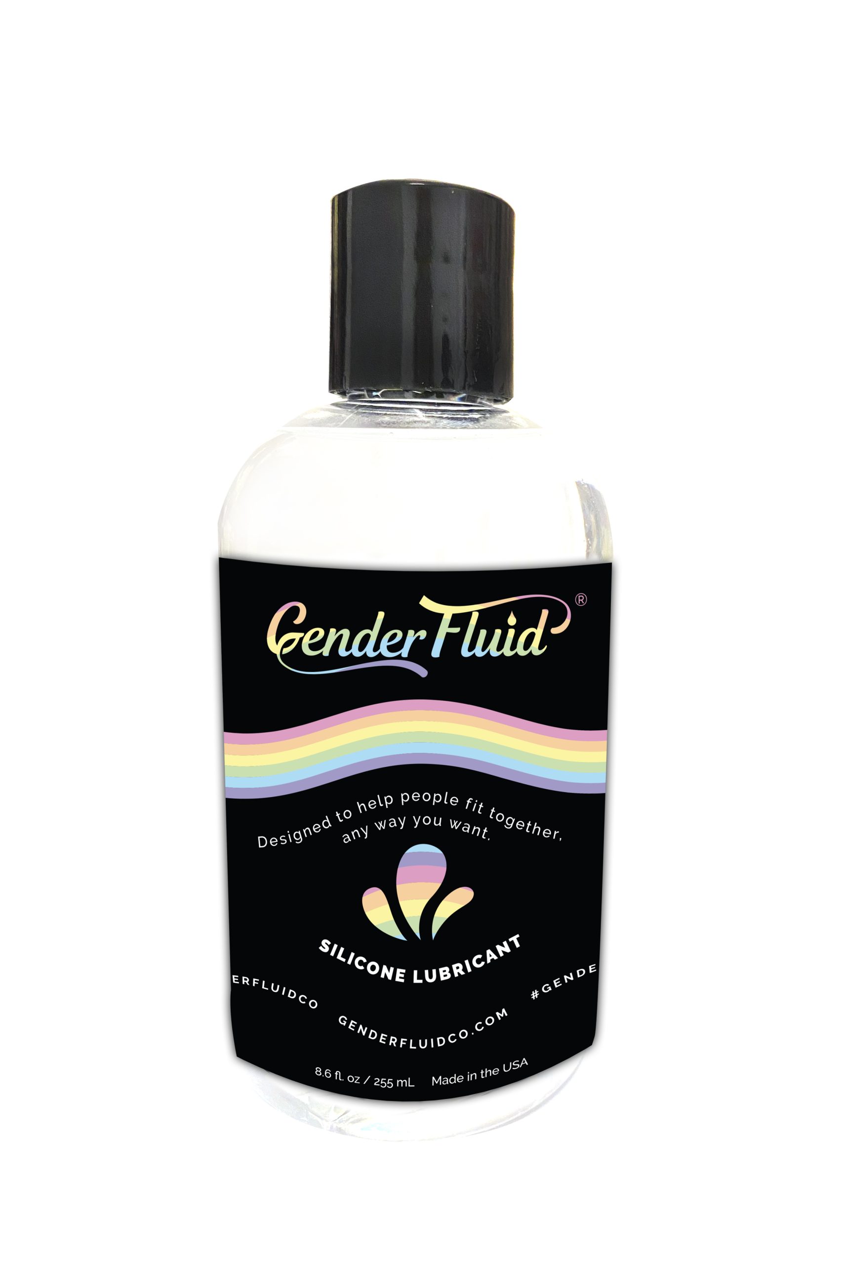 swnUYOrdBt6yWiHcABYZdhA4Fo865QYW Gender Fluid Silicone Lubricant - 8 Fl. Oz. - Image 1