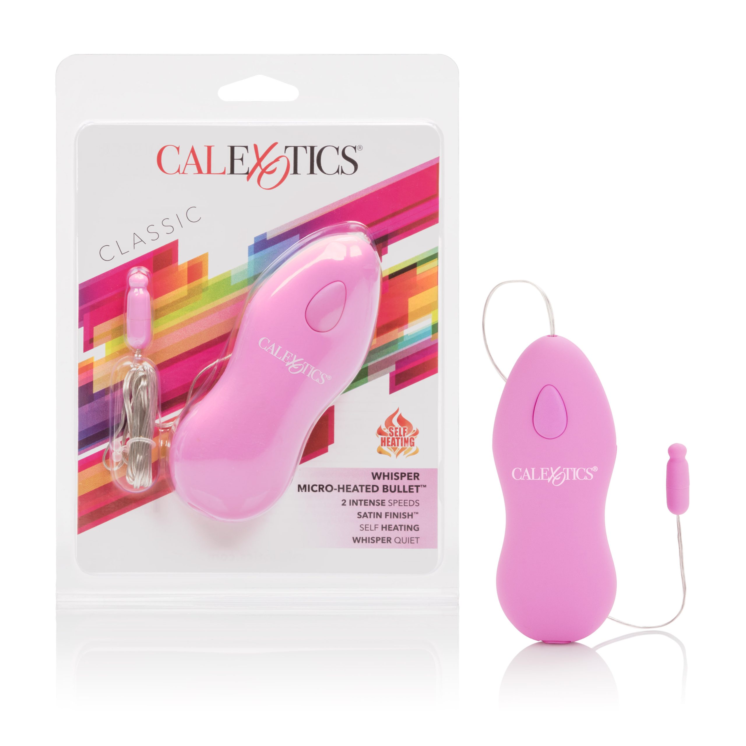 t5nvfV1JKwQ6SUTMha8XLrjq7y4iyxqe Whisper Micro Heated Bullet - Pink - Image 1