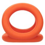 Alpha Liquid Silicone Tri-Ring - Orange Orange - Image 8