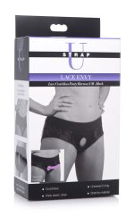 Lace Envy Black Crotchless Panty Harness - S/m - Image 2