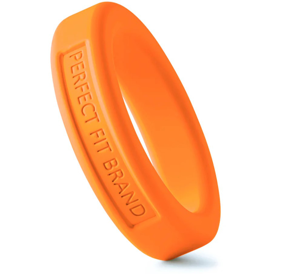 tPPJsW1r Hefty Ring 1.75 44mm Silicone - Orange - Image 1