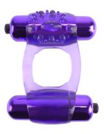 Fantasy C-Ringz Duo-Vibrating Super Ring Purple - Image 2