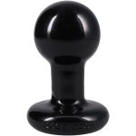 Round Butt Plug Medium - Black - Image 2