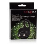 Silicone Tri-Snap Scrotum Support Ring - Large - Image 2