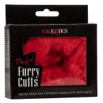 Playful Furry Cuffs - Red - Image 3