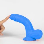 Get Lucky Real Skin Mr. Navy 7.5" Dual Layer Dildo