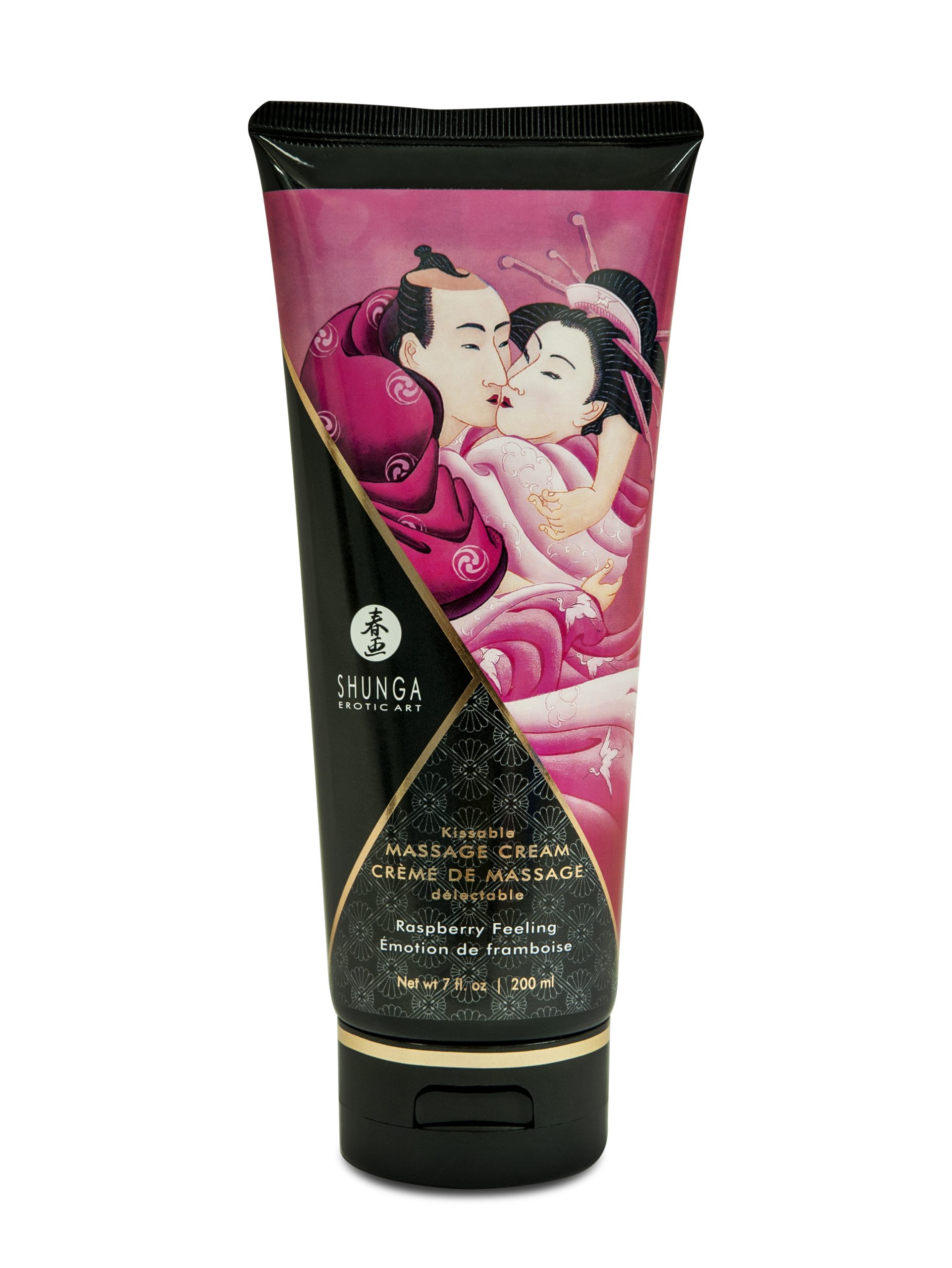u3WDmA99LE4ro1bJYKglNUcfn9pPqNOp Kissable Massage Cream - Raspberry Feeling - 7 Fl. Oz. / 200 ml - Image 1