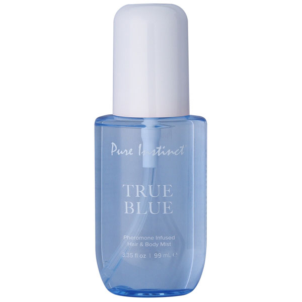 u3rW5zO6 Pure Instinct Pheromone Hair and Body Mist True Blue 3.35oz - Image 1