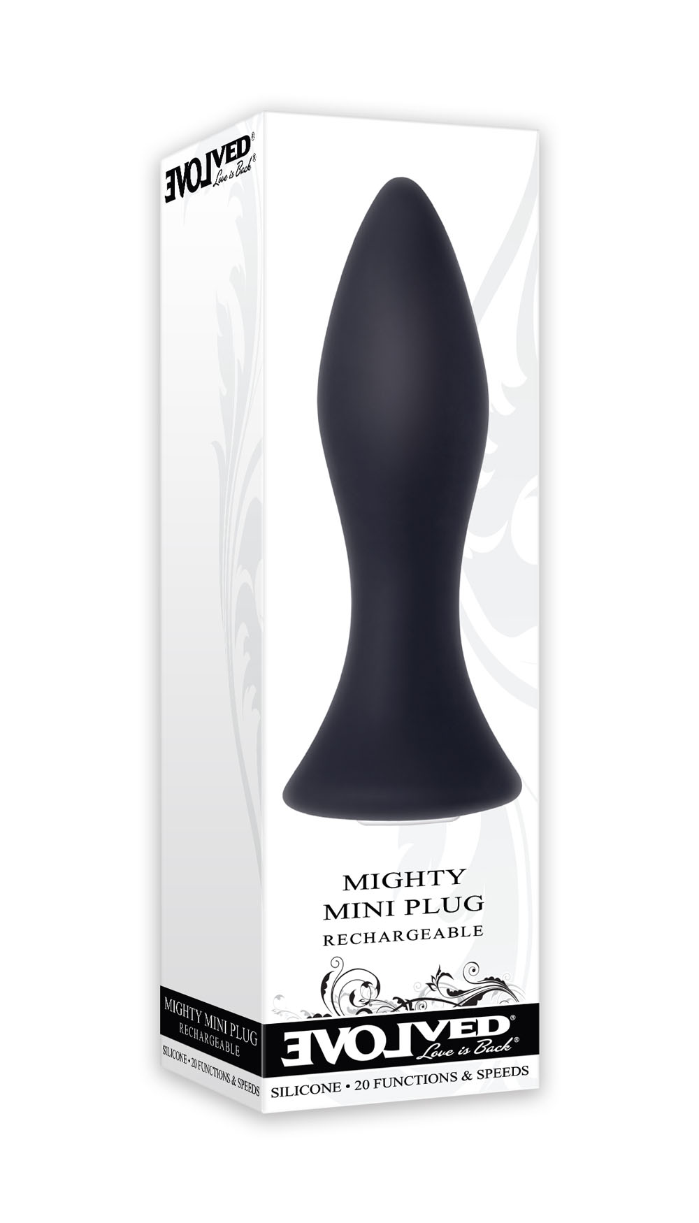 u7DVi5Gfle3dm0BZFT4Cyo8ceiACzsF5 Mini Butt Plug - Black - Image 1