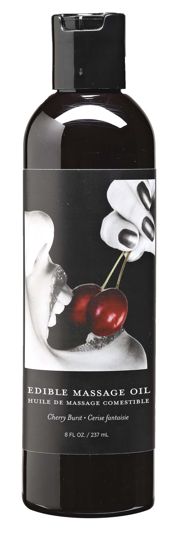 u7QKijt619yHLPjRvuCk3Ngy0gjNylYi Edible Massage Oil - Cherry - 8 Fl. Oz. - Image 1
