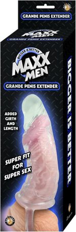 Maxx Men Grande Penis Sleeve - Clear - Image 2
