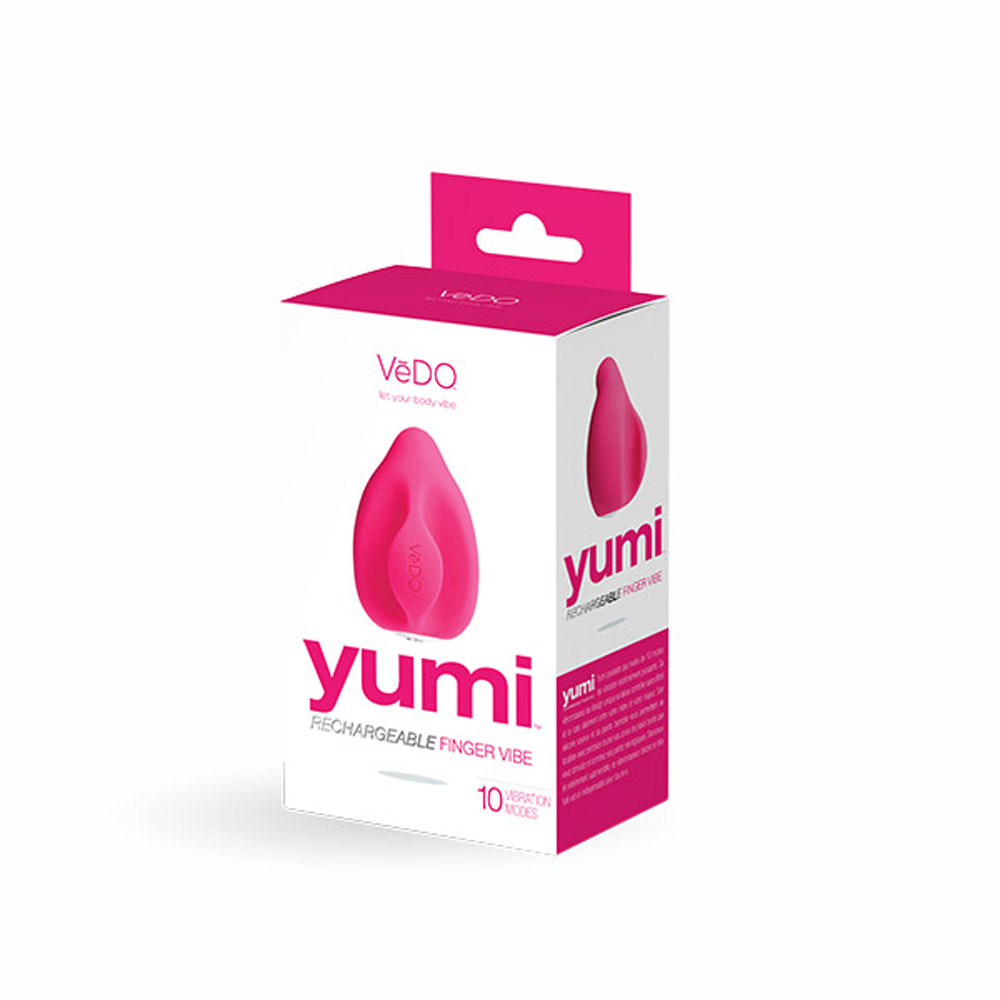 uCB07QTU5h4pxVqHFuxxTDxw5w75uAFb Yumi Rechargeable Finger Vibe - Foxy Pink - Image 1