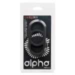 Alpha Liquid Silicone Commander Ring - Black - Image 2