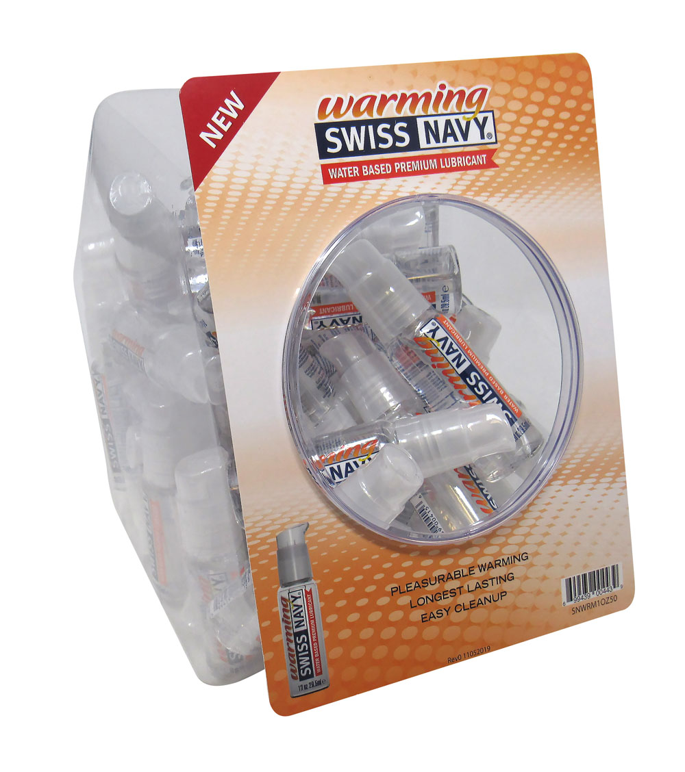 uFWoadPUlOpylC3XeAYOtPkIHZjRykNE Swiss Navy Warming 1 Oz 50pc Fishbowl - Image 1