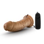 Dr. Skin - Dr. Joe - 8 Inch Vibrating Cock With Suction Cup - Mocha - Image 2