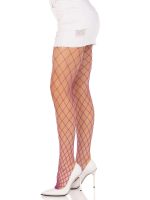 Spandex Diamond Net Tights - One Size - Purple - Image 2