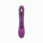 Terri - App Controlled Tapping Rabbit Vibrator - Purple - Image 4