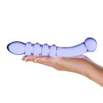 Purple Rain Ribbed Dildo - Image 2