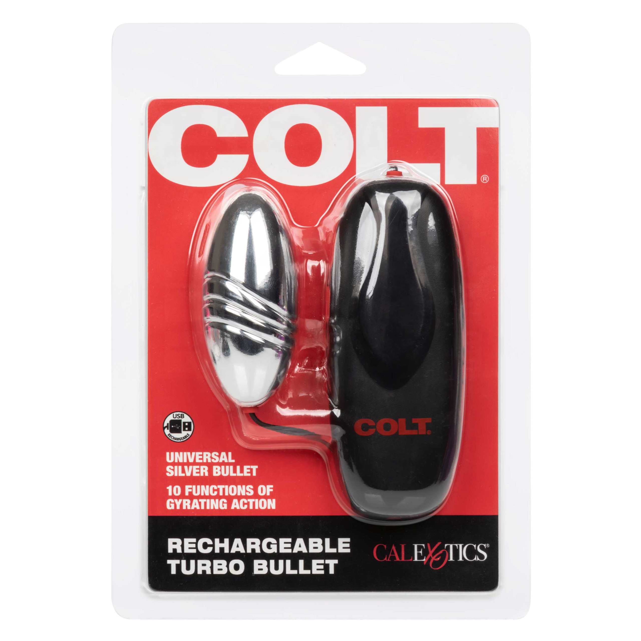 uOuQq9UTHIFM7oL3Xg83VWa8kM0I3JV7 Colt Rechargeable Turbo Bullet - Silver - Image 1