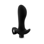 Anal Adventures- Platinum - Silicone Vibrating Prostate Massager 01 - Black - Image 3