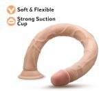 Dr. Skin - 19 Inch Dildo - Beige - Image 2