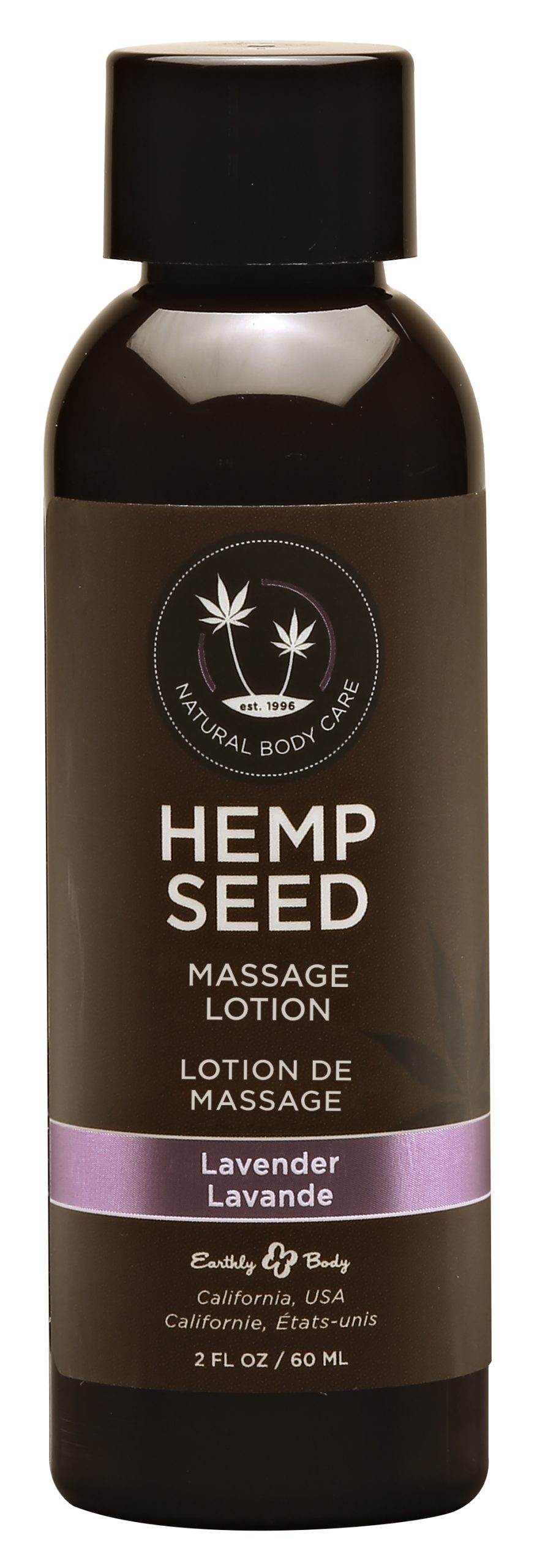 uzvNhGbRcVEYLZIrWqw9bB5WaoGnmnlq Hemp Seed Massage Lotion - Lavender - 2 Fl. Oz. / 60 ml - Image 1
