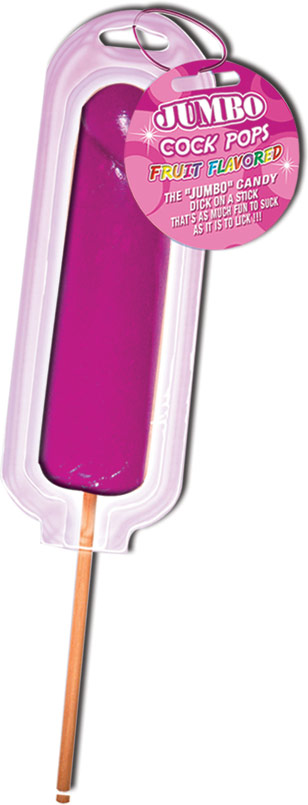 v48f9ijwti1TBtElReilqPaVbsob5XLs Jumbo Cock Pops Fruit Flavored - Cherry - Image 1