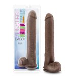 Au Naturel - Daddy - 14 Inch Sensa Feel Dual Density Dildo - Chocolate - Image 2