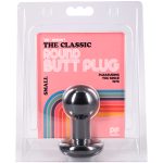 Round Butt Plug Small - Black