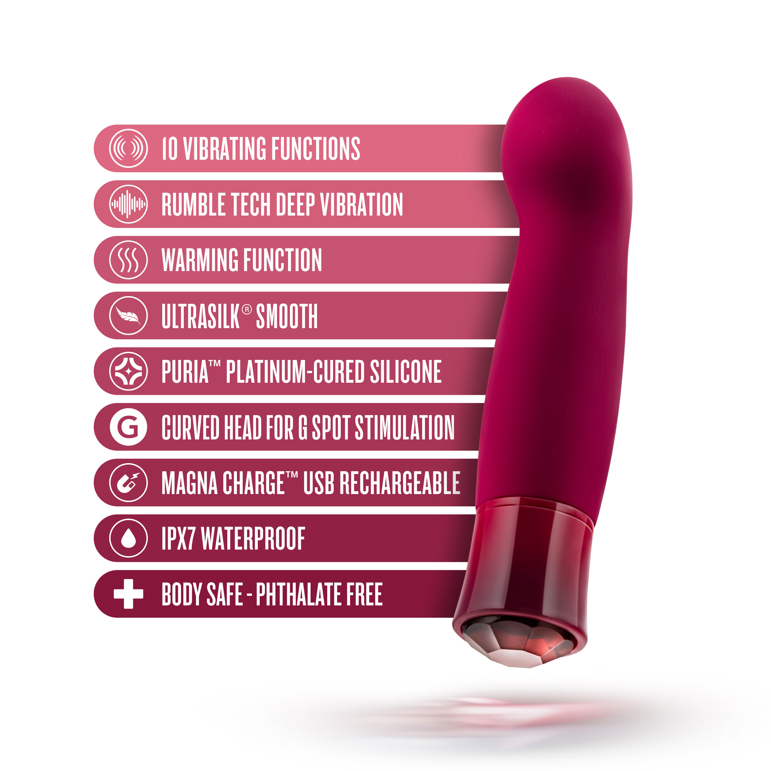 vB51CiYMmyVxMqxI1mnawfRCuKEjJDeV Oh My Gem - Classy - Garnet - Fuchsia - Image 1