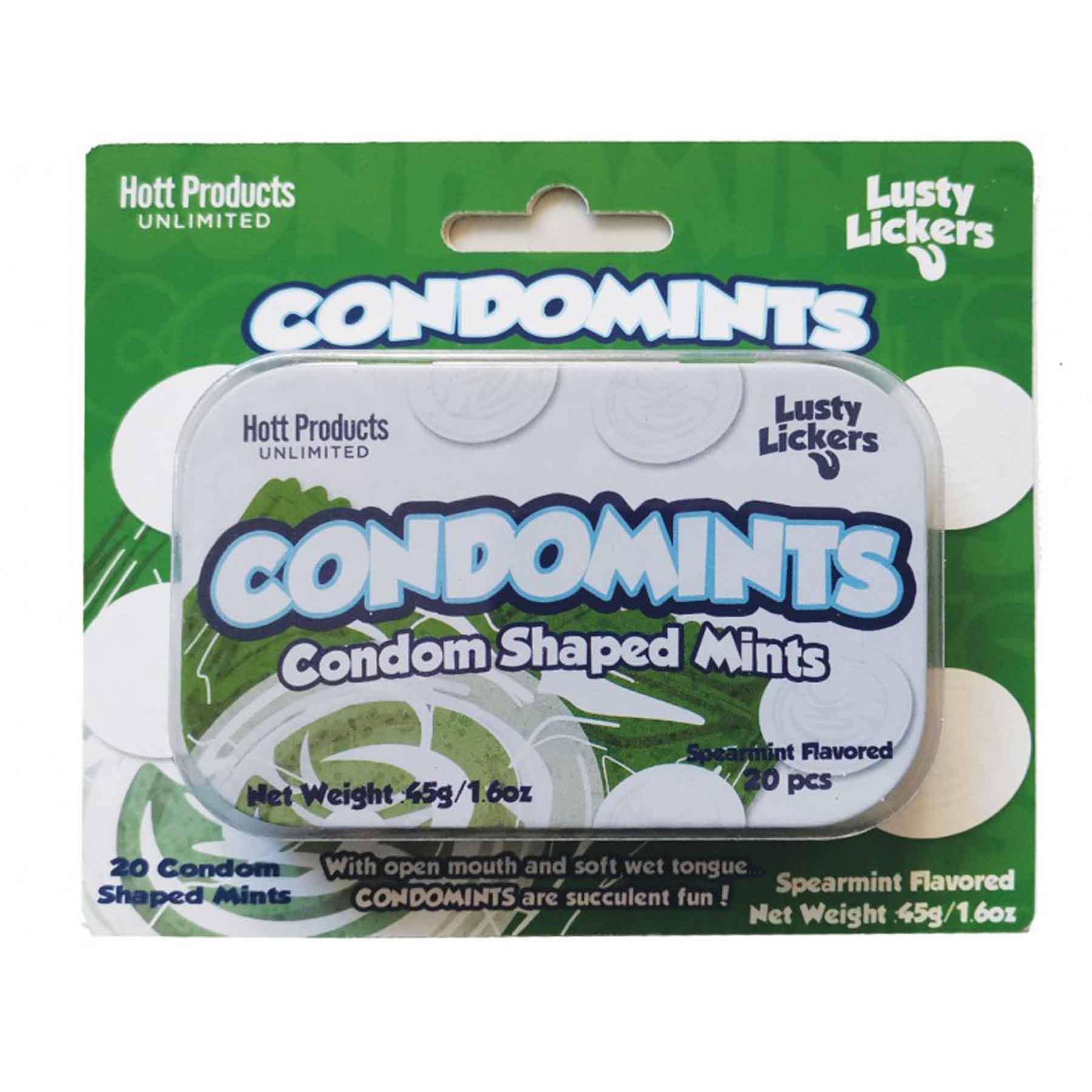 vGzG9f8dfyoQhQw219cDetcNuKYfULLS Condomints Spearmints Flavor Condoms Shaped Mints Display - Image 1