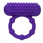 Silicone Rechargeable 5 Bead Maximus Ring - Purple - Image 7
