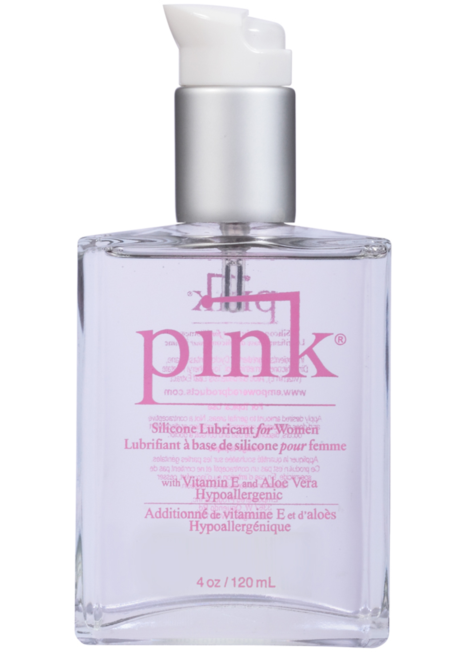 vgeJvZtr86sPgW11KKHYZ0jyJ2ZXSq7o Pink 4oz Glass Bottle Silicone Lubricant - Image 1
