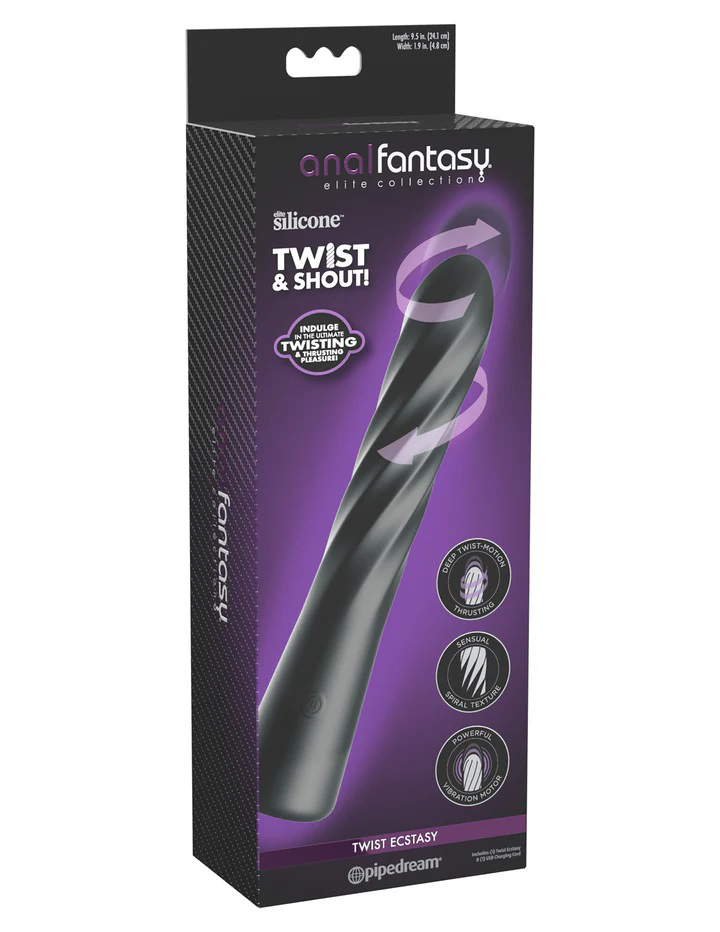 vpVMPcfD Anal Fantasy Elite Twist Ecstasy - Black - Image 1